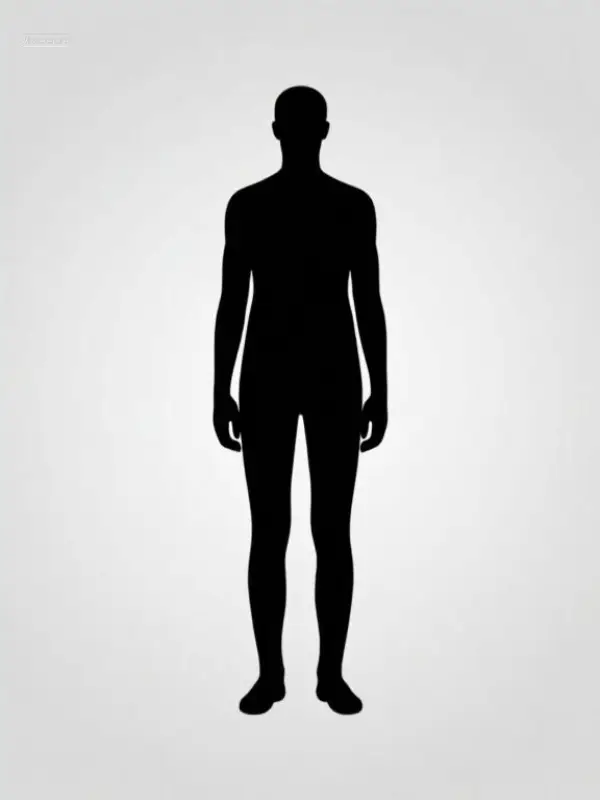 Anatomical body map for laser therapy targeting